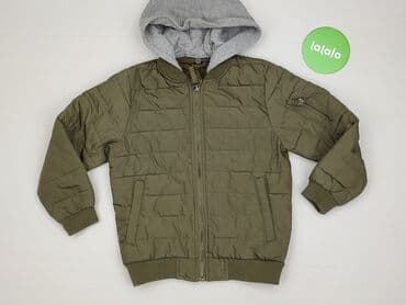 woskowane spodnie beżowe: Transitional jacket, 5-6 years, 110-116 cm, condition - Very good — 2