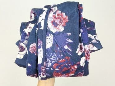 spodnie dresowe z szeroka guma w pasie: Spodnie materiałowe damskie, rozmiar S — 5