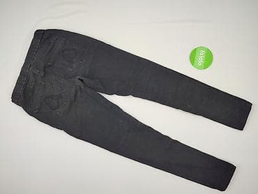 nylon red buty: Denim, Legginsy Eleganckie damskie, rozmiar S — 3