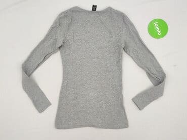 szara bluzka h m: H&M, Bluzka damska, rozmiar XS — 3