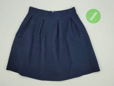 niebieska spódnice plisowane: Spódnica damska, S — 2