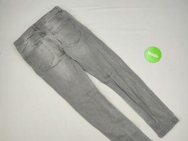 czarne cargo pull and bear: Jeansy dla mężczyzn, L — 3