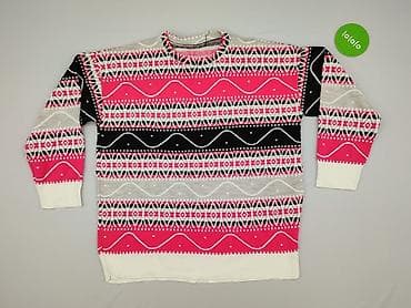 sweter dekolt serce: Sweter damski, rozmiar 5XL — 2