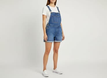 topshop jeansy: Topshop, Ogrodniczki damskie, rozmiar M — 7