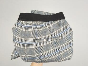 spodnie w kratę piżama pepco: Spodnie materiałowe damskie, rozmiar L — 4