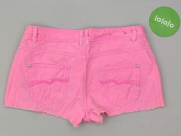 krótkie spodenki i nogi z cellulitem: Pink, Szorty damskie, M — 3