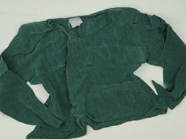 zielone eleganckie bluzki: Bluzka damska, rozmiar L — 1