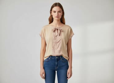 liliowa bluzki zara: Zara, Bluzka damska, rozmiar M — 7