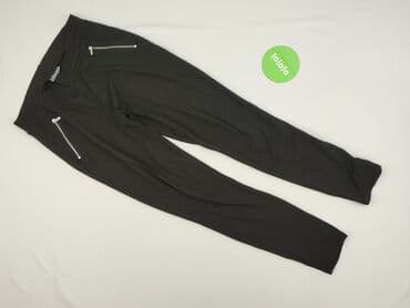 joggery damskie czarne allegro: Yessica, Spodnie materiałowe damskie, rozmiar S — 2