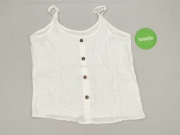 bluzki z muślinu bawełnianego: T-shirt damski, rozmiar M — 3