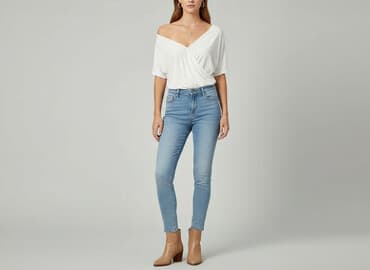 białe krótkie legginsy pod sukienkę: Sukienka damska, rozmiar S — 5