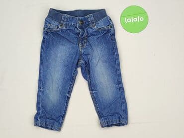 stradivarious stroje kąpielowe: Spodnie jeansowe, H&M, 9-12 miesięcy, stan - Idealny — 2