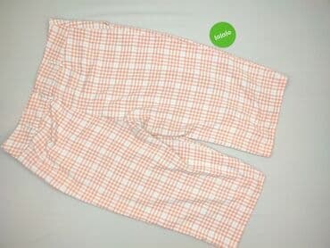 spodnie od piżamy w kratę damskie: F&F, Spodnie materiałowe damskie, rozmiar 5XL — 4