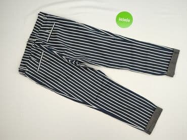 marynarka damska w paski: H&M, Spodnie materiałowe damskie, rozmiar L — 4