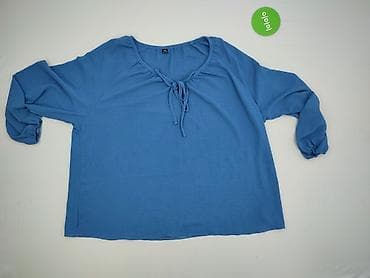 bluza niebieska: Bluzka damska, rozmiar 2XL — 2