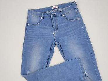 Spodnie jeansowe, Young Style, 11 lat, 146, stan - Bardzo dobry