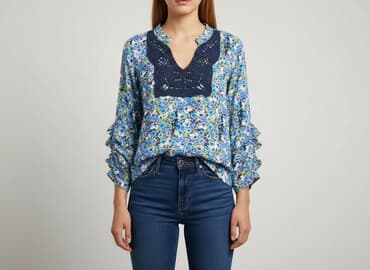 bluzka w kwiaty new yorker: Bluzka damska, rozmiar M — 6
