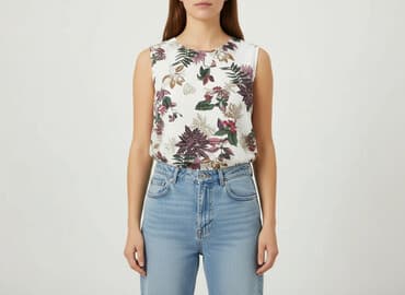 bluzki z odcieciem pod biustem: Bluzka damska, rozmiar One size — 5