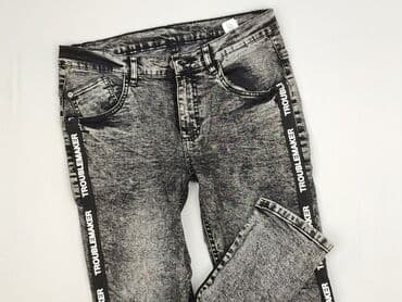local heroes ubrania: Spodnie jeansowe, 15 lat, 170, stan - Bardzo dobry — 1
