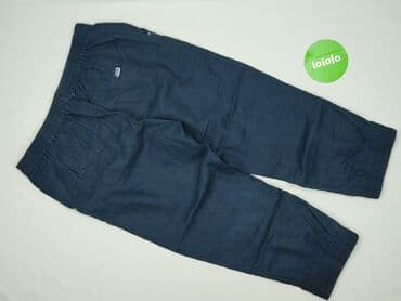marc lauge spodnie: Material trousers for women, size M — 4