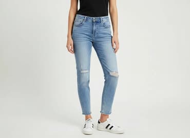 polskie jeansy prl poznań: House of Denim, Jeansy damskie, rozmiar S — 1