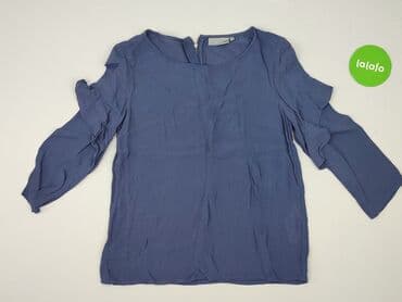 niebieska satynowa sukienka zara: Bluzka damska, rozmiar XS — 2