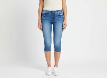 legginsy z efektem push up: Legginsy Krótkie damskie, rozmiar S — 5