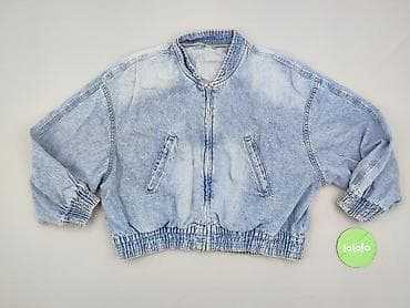 bomberka h: Denim, Kurtka jeansowa damska, rozmiar L — 2