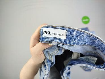 zara denim: Zara, Jeansy damskie, rozmiar L — 4