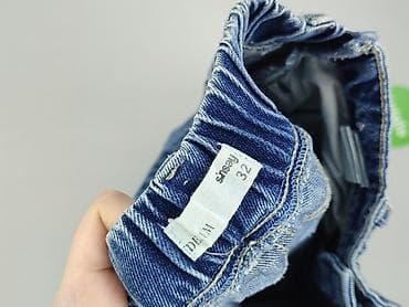 dzwony l: Denim, Jeansy damskie, rozmiar L — 4