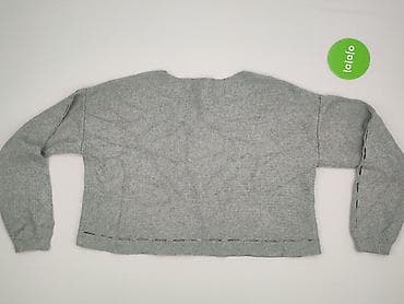 sweter szary: Sweter damski, rozmiar L — 3