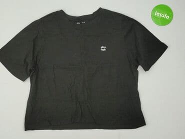 koszulka z napisem bonjour: Sinsay, T-shirt damski, XL — 2