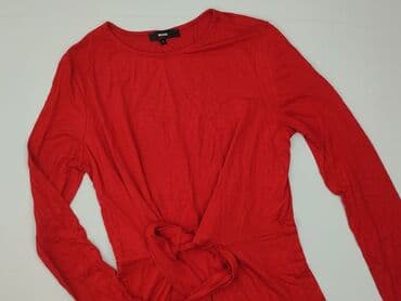 czerwona sukienka czarne rajtuzy: Answear, Sukienka damska, rozmiar XS — 1