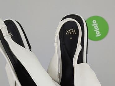 klapki do p: Zara, Półbuty damskie, rozmiar 38 — 7
