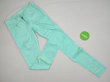 clothes green: Spodnie materiałowe damskie, rozmiar S — 2
