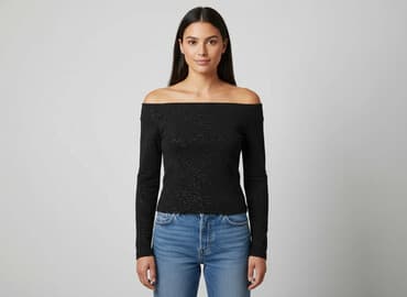 spodnie serduszka by o la la czarne: Love Republic, Bluzka damska, rozmiar L — 6