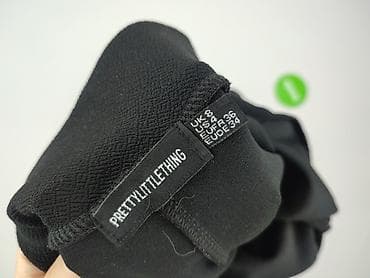 wysoki stan: PrettyLittleThing, Spodnie materiałowe damskie, rozmiar S — 4