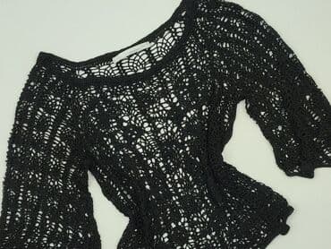 sweter piórkowy na drutach: Bluzka damska, rozmiar S — 1