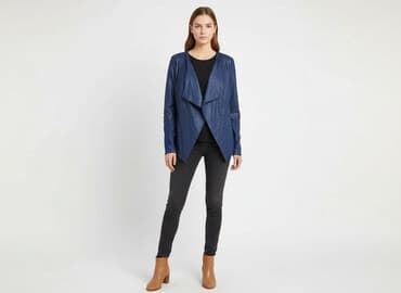 local heroes niebieska bluza: Kardigan damski, M — 8