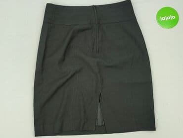 spódnice midi plisowane czarne: H&M, Spódnica damska, M — 3