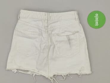 biała spódnice jeansowe: Spódnica damska, rozmiar S — 3