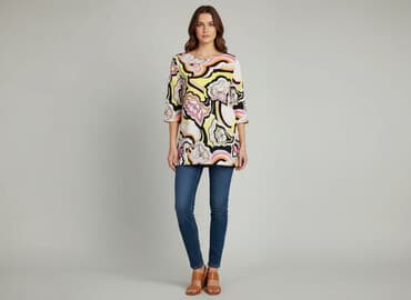 limonkowy sweter reserved: River Island, Tunika damska, XS — 6