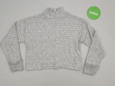 sweter z tiulowymi rękawami: Topshop Petite, Golf damski, 2XS — 2