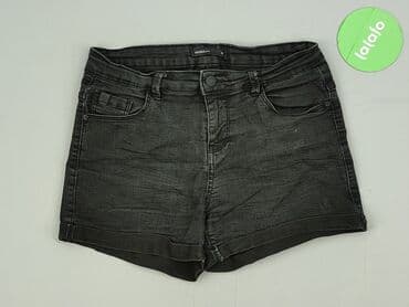 czarne krótkie spodenki sinsay: Szorty damskie, rozmiar M — 2