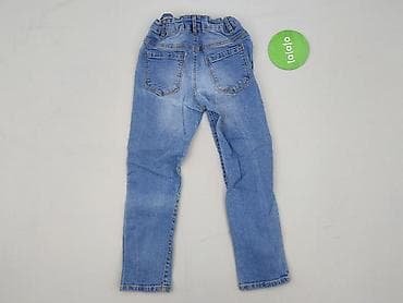 dresy reebok: Spodnie jeansowe, Fox&Bunny, 7 lat, 122, stan - Bardzo dobry — 3