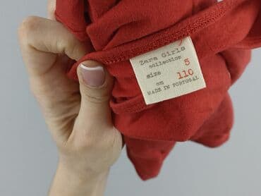 emo koszulka: Blouse, Zara, 4-5 years, 104-110 cm, condition - Very good — 5