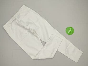 woskowane spodnie z wysokim stanem h m: H&M, Брюки жіночі, розмір L — 4