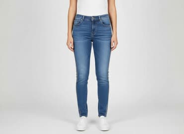 buty oleksy mokasyny: Jeansy damskie, L — 6