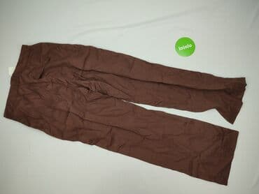 koszulka w paski reserved: Spodnie materiałowe damskie, L — 3