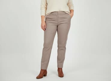 buty do garnituru badura: Spodnie materiałowe damskie, rozmiar XL — 5